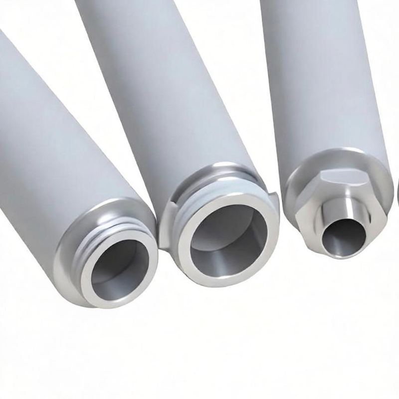 Industrial porous titanium rod filter core